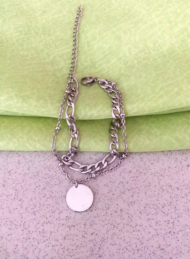 Circle Layered Bracelet