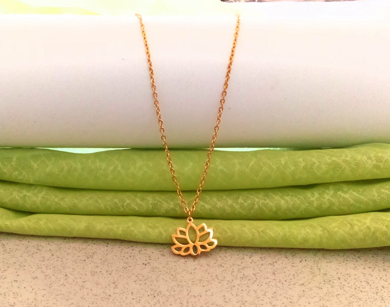 Lotus Flower Necklace