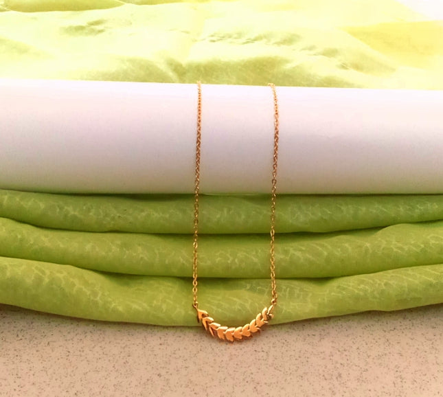 Olive Twine Necklace
