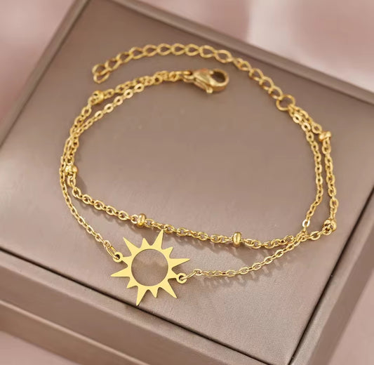 Sunshiny Layered Bracelet