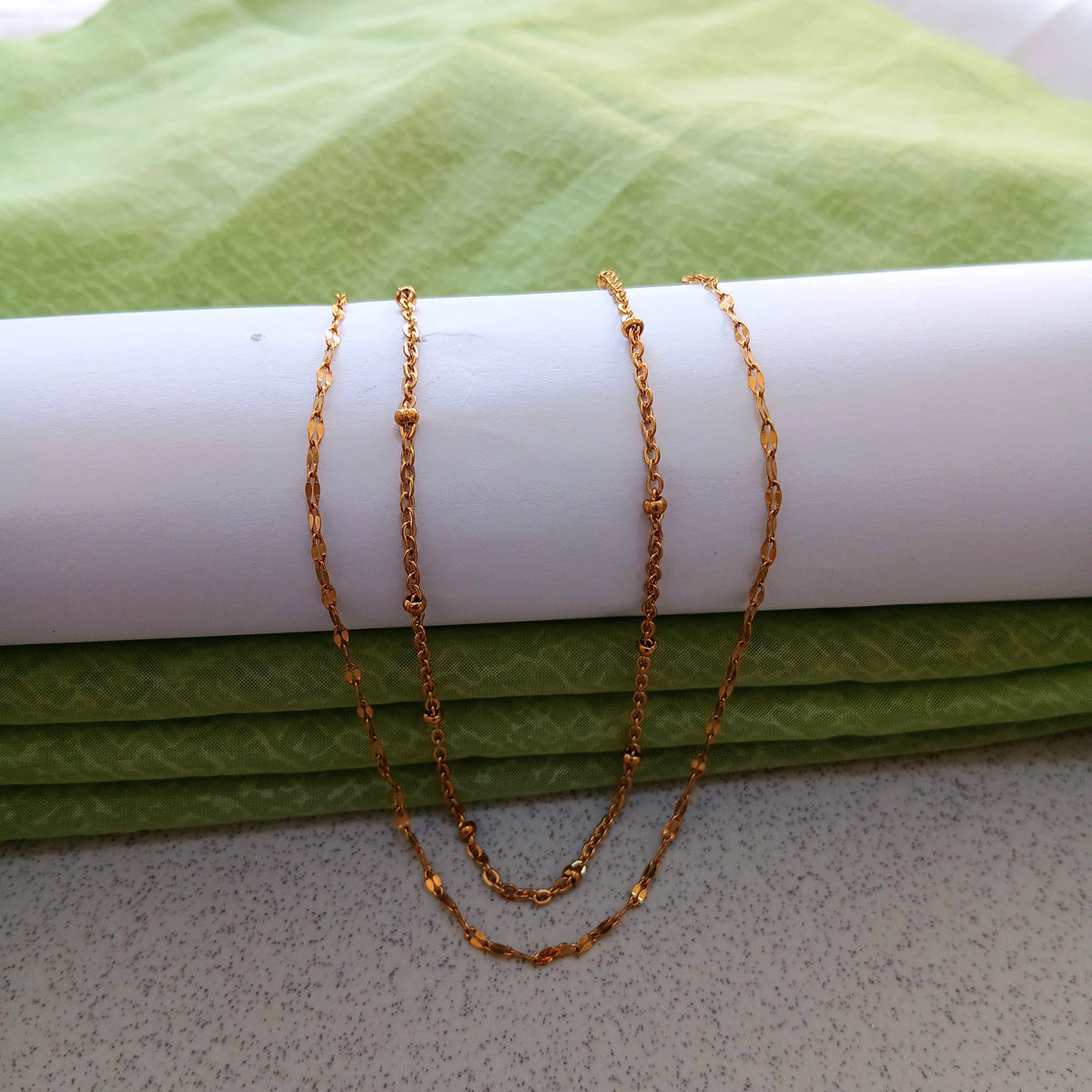 Beaded Layered Necklace