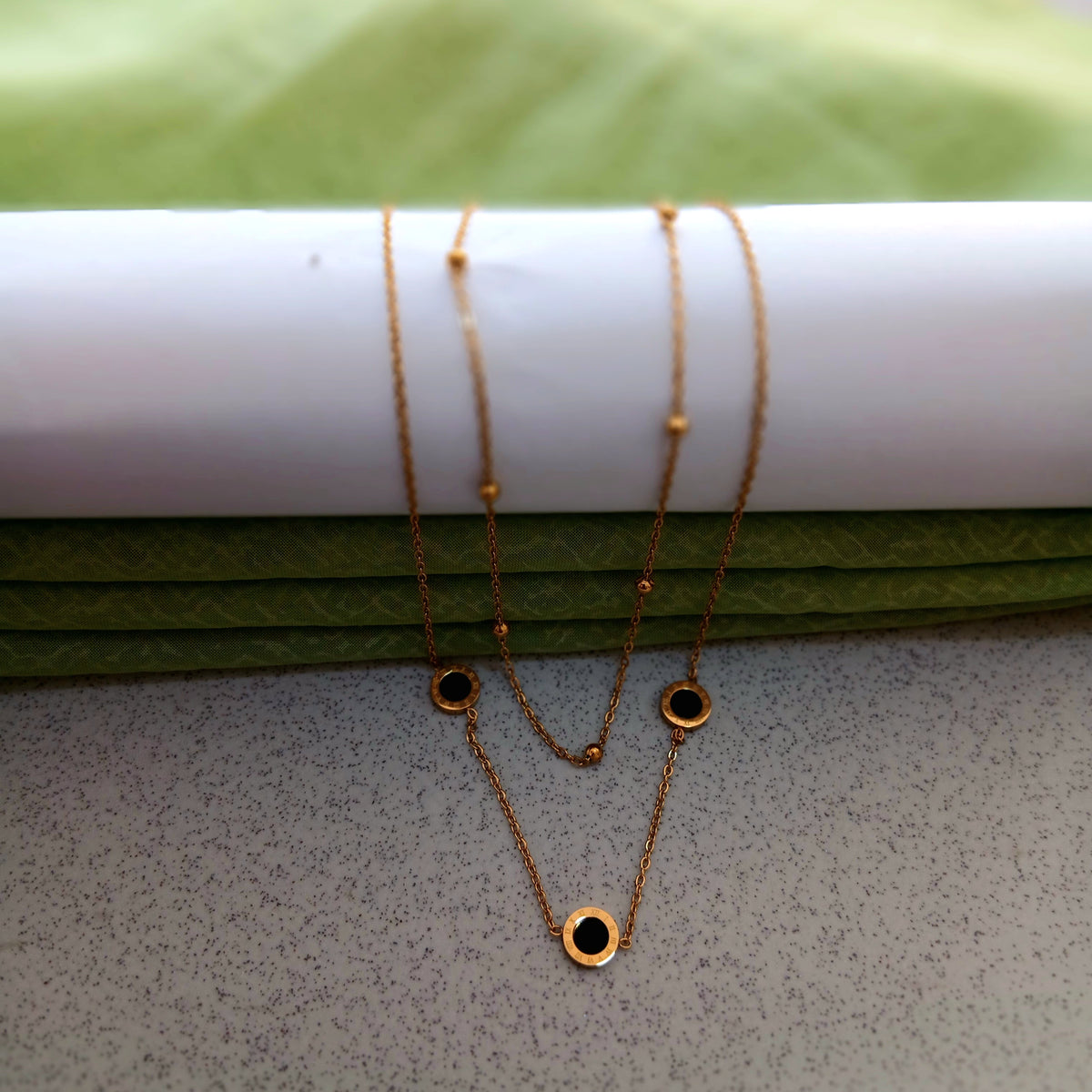 Black Gem Necklace