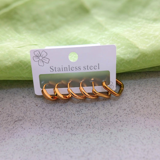 Angled Loops Earrings