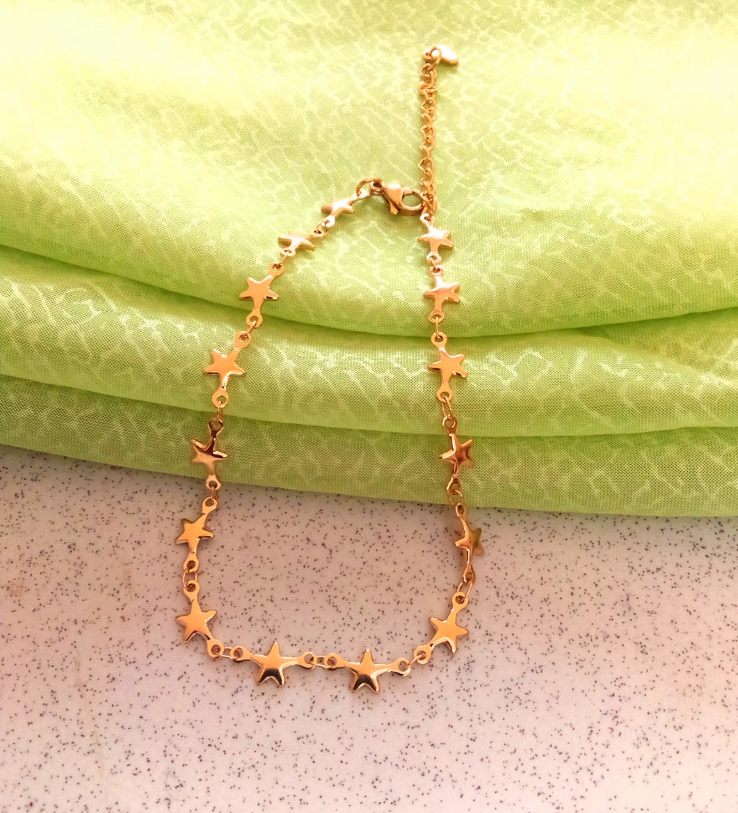 Stars Anklet