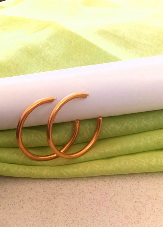 Thicke Loop Earrings