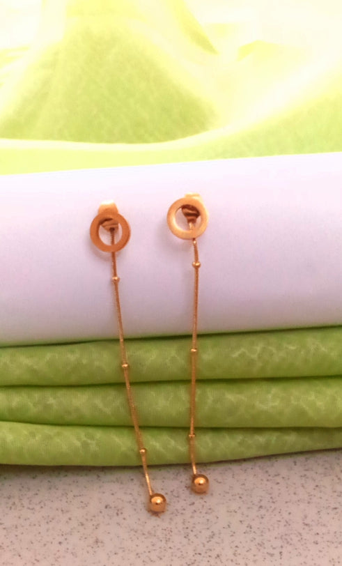 Circle Dangle Earrings