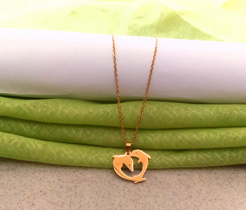 Love Dolphin Necklace