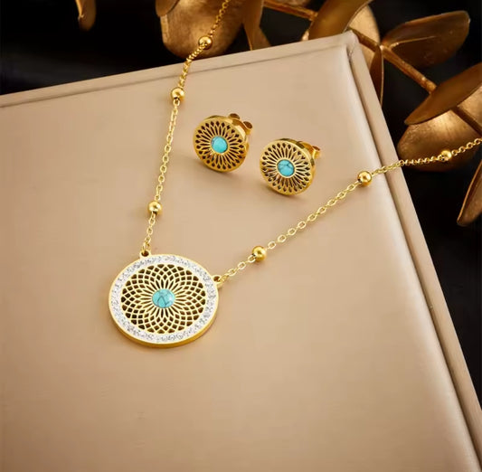 Shimmer Necklace set