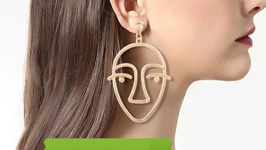 Stunning Face Earring